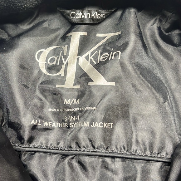 Calvin Klein Jacket, Medium, Black, Fall, Light Weight - Picture 4 of 5